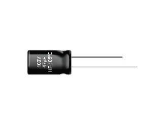 CD26GF Radial Lead Aluminum Electrolytic Capacitor