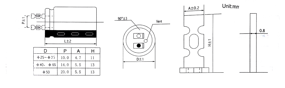 Lug Type Aluminum Electrolyic Capacitors