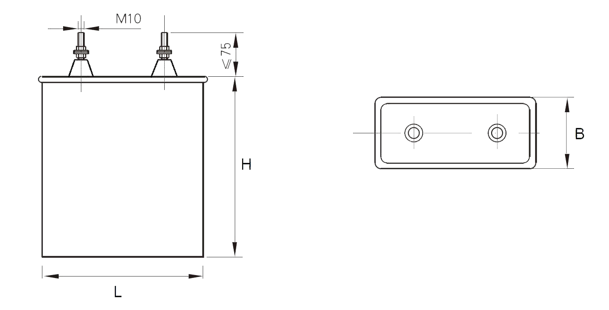 CBBM Laser pulse and energy storage capacitor